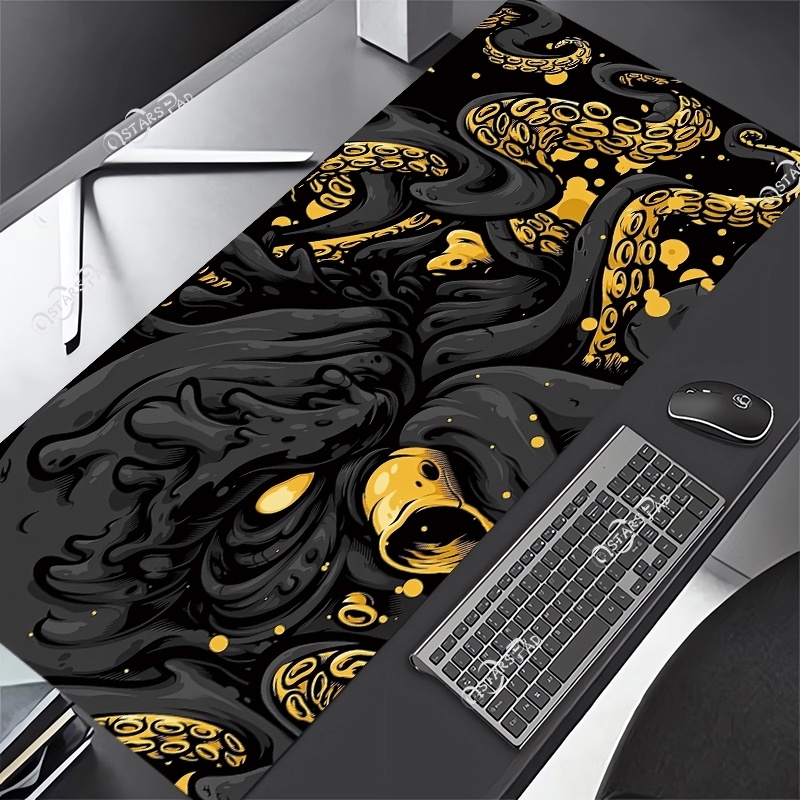 Master of The Devil Nhật Bản Miếng Lót Chuột Đen Trắng Bàn Phím Chơi Game Cao Su Miếng Lót Trên Bàn Thảm Bàn Anime Chuột Thảm Pc Thảm