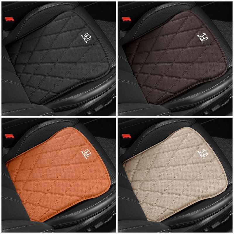 Da Mềm Ghế Ô Tô Chống Trơn Trượt Đệm Ghế Ô Tô Bảo Vệ Miếng Lót Trang Trí Cho Xe Honda Dio Fit3 Rd1 Civic Binzhi XRV CRV Accord