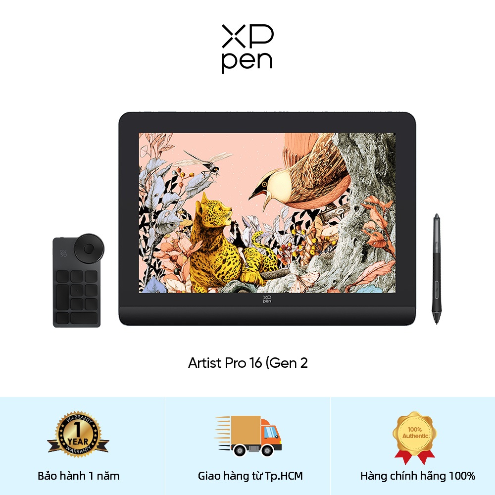 XPPen 16インチ 液晶タブレット Artist Pro 16 Gen 2 Artist 16 Pro 液
