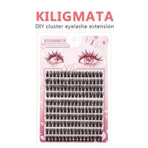 KILIGMATA Hộp Lông Mi Giả Sweet Minijumie Mint10 Hàng Có Gai Lúa Mì Dày Tự Nhiên 10-13mm