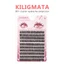 KILIGMATA Hộp Lông Mi Giả Sweet Minijumie Mint10 Hàng Có Gai Lúa Mì Dày Tự Nhiên 10-13mm