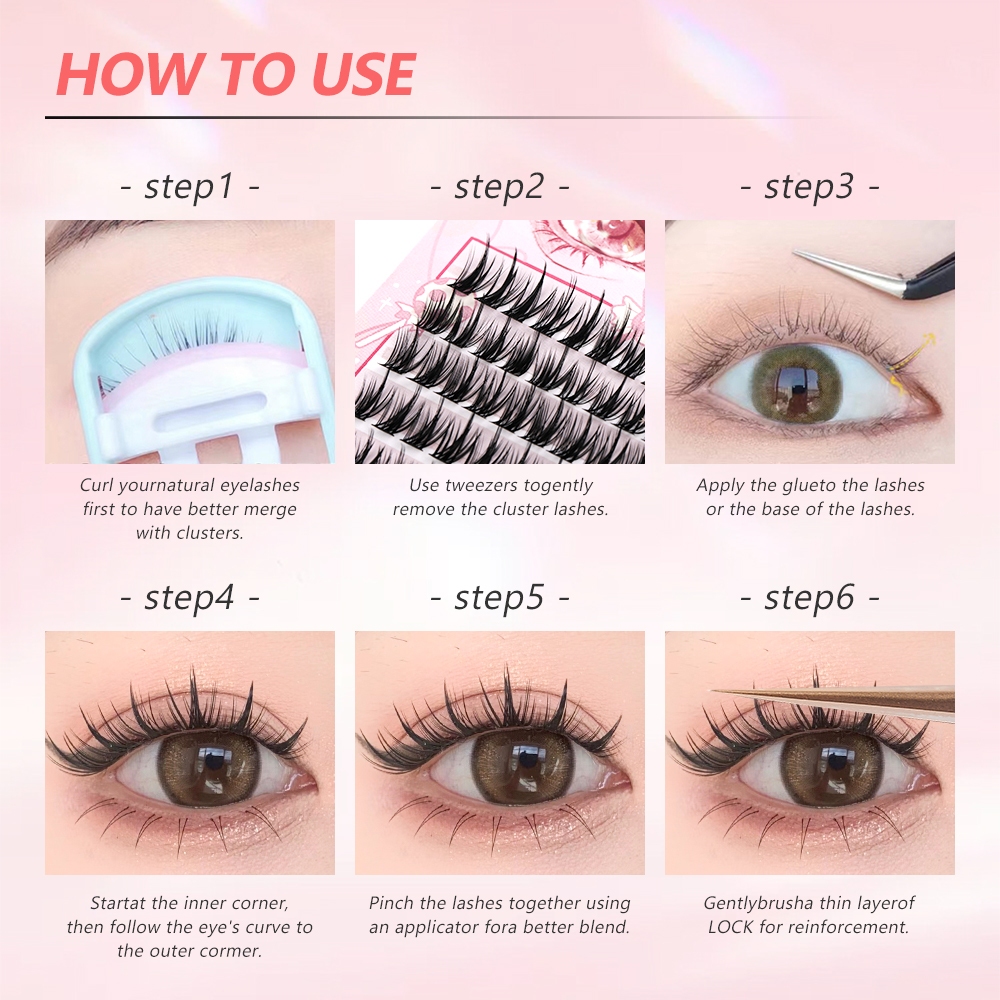 [Món quà miễn phí]  KILIGMATA Hộp Lông Mi Giả Sweet Minijumie Mint10 Hàng Có Gai Lúa Mì Dày Tự Nhiên 10-13mm