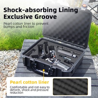 Dành Cho DJI RS 4 PRO Hộp Chống Cháy Nổ RS4 Túi Bảo Quản Di Động Hộp Bảo Quản Chống Nước Bể Di Động Phụ Kiện Camera