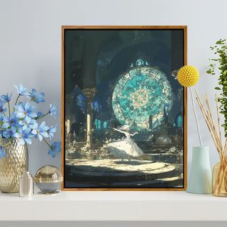 MOZI✨30 * 40cm / 40 * 50cm tranh tô màu theo số tranh số hóa tranh sơn dầu số hoá Công Chúa Nhảy Múa Tranh Sơn Dầu Kỹ Thuật Số Tự Làm Làm Đầy Từ Tranh Tay Tranh Kỹ Thuật Số Tranh Vẽ Tay Tranh Sơn Dầu Màu Làm Đầy Tranh Acrylic Tranh Trang Trí