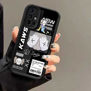 Dành Cho Samsung Galaxy A71 4G Vỏ Điện Thoại Galaxy A715F A51-4G / M40S A31 / A315F A21S / A217F A11 Trọn Gói Matte Chống Rơi Vỏ Bảo Vệ Mềm Họa Tiết Kaws