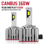 2 Chiếc D1S D3S Đèn Pha LED Bóng Đèn D2S D2R D4S D4R D5S Auto Llights Trắng Cắm & Chạy Đèn Tự Động — ảnh 1