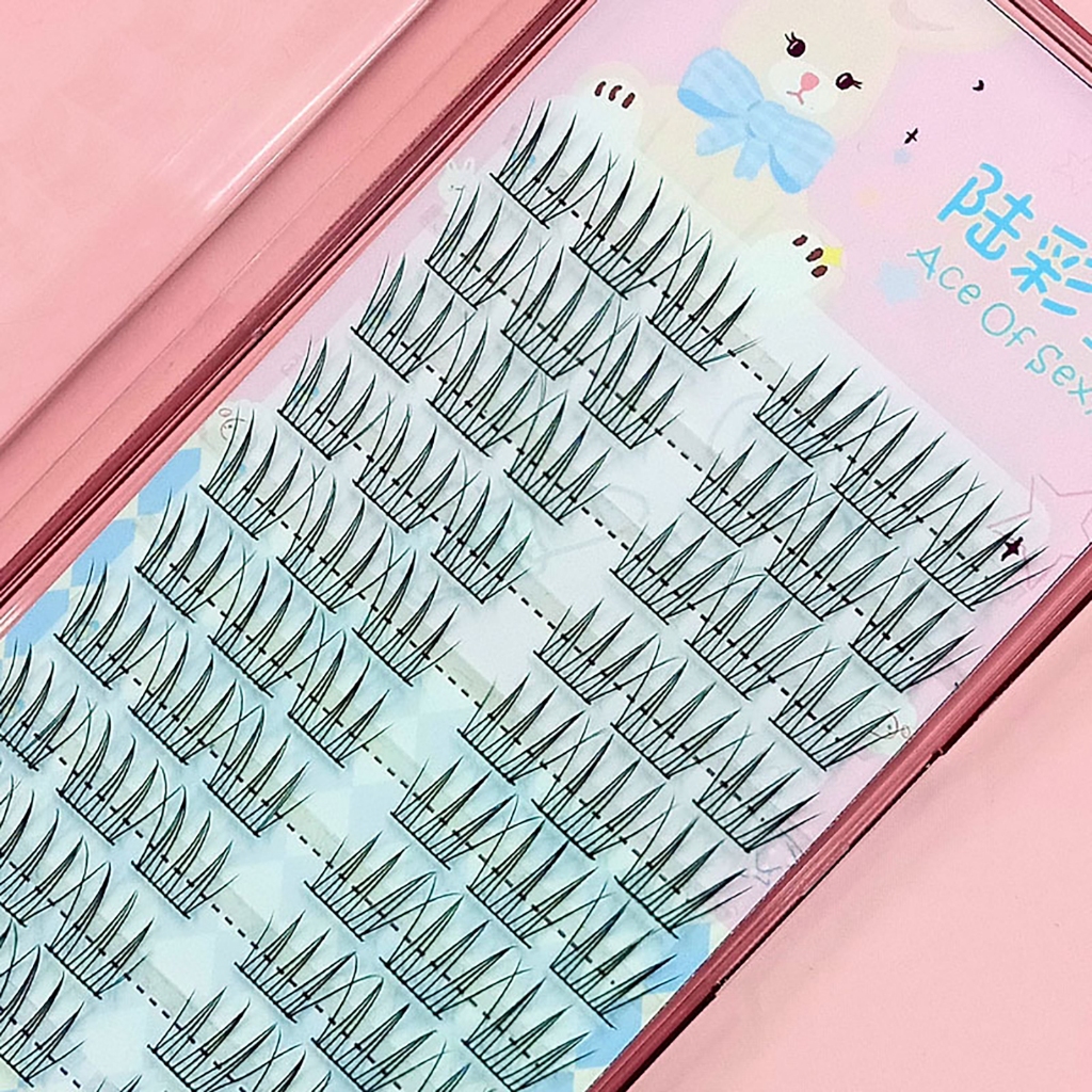 Nhóm Nữ Phong Cách Mèo Móng Vuốt Hoa Hướng Dương Lông Mi Giả Nữ Siêu Nhiên Dung Tích Lớn 10 Hàng Dày Phân Đoạn Ba Phần