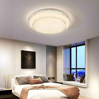 Đèn trần pha lê Acrylic hiện đại Đèn phòng ngủ Bắc Âu Trang trí phòng khách Đèn Led