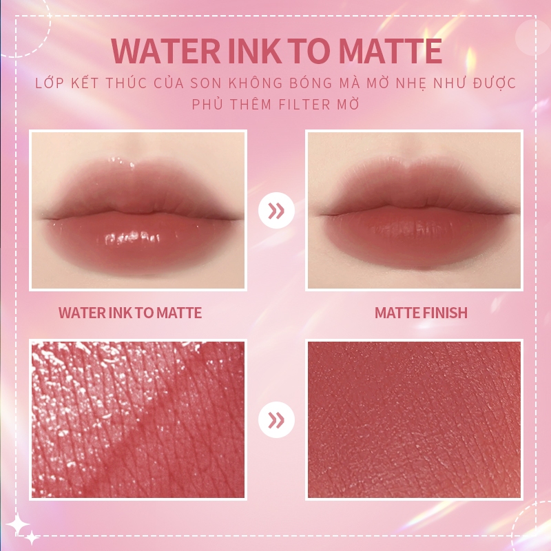 Ảnh KIMUSE 13 Màu Tùy Chọn Nước Tint Lip Long Wearing Matte Liquid Lip Gloss Lipstick 4
