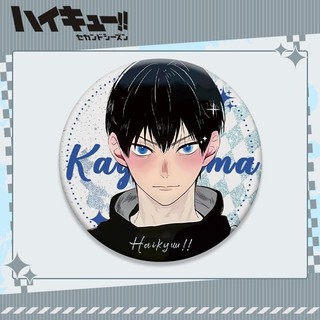 Anime Haikyuu Tinplate Kim Loại Huy Hiệu Pin Anime Ngoại Vi Sưu Tập Quà Tặng