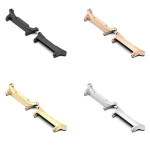 1 Cặp Cho Samsung Galaxy Watch Ultra 47 Mm Thép Không Gỉ Kết Nối Adapter Sang 22MM 24MM Đa Năng Dây Đeo Đồng Hồ Phụ Kiện
