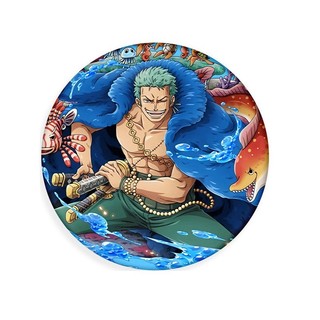 Anime One Piece Ace Zoro Luffy Sanji Thổ Cẩm Chân Anime Ngoại Vi Schoolbag Trang Trí Bộ Sưu Tập