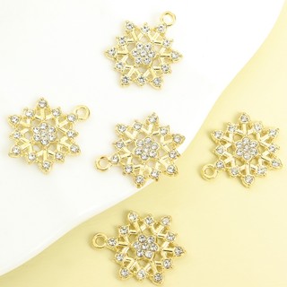 10 Chiếc Lấp Lánh Kim Cương Giả Inlay Bông Tuyết Quyến Rũ Cho DIY Vòng Cổ Bông Tai Trang Trí Cây Giáng Sinh Mặt Dây Chuyền - Món Quà Hoàn Hảo Cho Ngày Giáng Sinh, Năm Mới Và Lễ Kỷ Niệm Mùa Đông