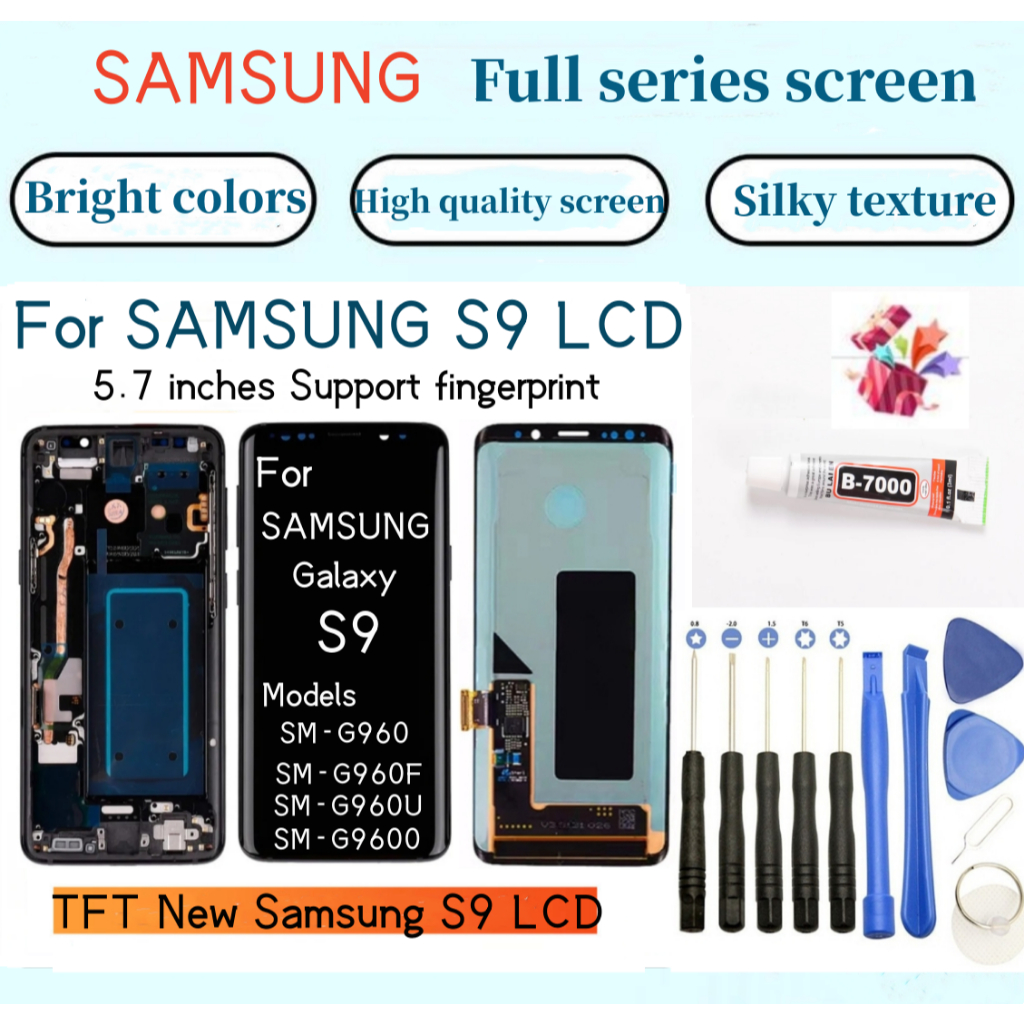 Màn Hình LCD TFT Cho Samsung Galaxy S9 Màn Hình S9 SM-G960 SM-G960F Lắp ...