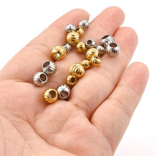 Thép không gỉ hạt đèn lồng 18k, phụ kiện DIY trang sức cho vòng cổ, vòng tay