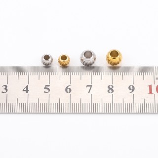 Thép không gỉ hạt đèn lồng 18k, phụ kiện DIY trang sức cho vòng cổ, vòng tay