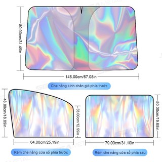Seametal Tấm che nắng ô tô Tấm che nắng cửa sổ bên Kính hút từ tính Rèm chống nắng Cách nhiệt