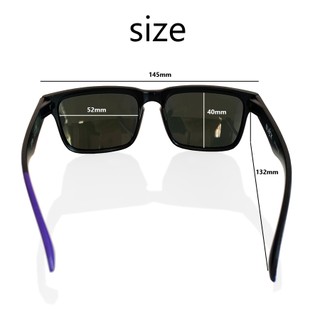 Kính râm 2024 unisex nguyên bản kính râm nữ cho bữa tiệc chống tia cực tím màu xanh lam nam xe máy