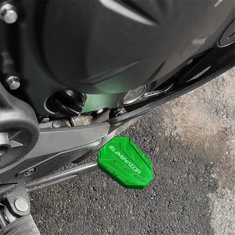2024 Thích Hợp Cho Kawasaki eliminator 400 450 500se Đầu Máy Sửa Đổi Bàn Đạp Phanh Sau Phanh Sau Cực Lớn Phanh Ghế Phụ Kiện Chống Sốc