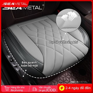 Seametal Ghế Ô Tô Da PU Đệm Bảo Vệ Thoáng Khí Ghế Ô Tô Miếng Lót Thảm Chống Trơn Trượt Đa Năng Nội Thất Ô Tô Phụ Kiện
