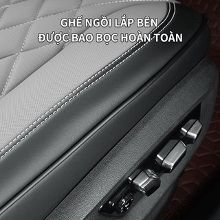 Seametal Ghế Ô Tô Da PU Đệm Bảo Vệ Thoáng Khí Ghế Ô Tô Miếng Lót Thảm Chống Trơn Trượt Đa Năng Nội Thất Ô Tô Phụ Kiện