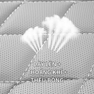 Seametal Ghế Ô Tô Da PU Đệm Bảo Vệ Thoáng Khí Ghế Ô Tô Miếng Lót Thảm Chống Trơn Trượt Đa Năng Nội Thất Ô Tô Phụ Kiện
