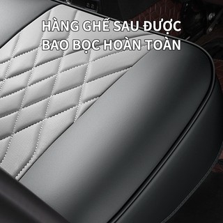 Seametal Ghế Ô Tô Da PU Đệm Bảo Vệ Thoáng Khí Ghế Ô Tô Miếng Lót Thảm Chống Trơn Trượt Đa Năng Nội Thất Ô Tô Phụ Kiện