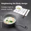 【Giá thấp lịch sử toàn shop】JEETEE Nồi Sữa Chống Dính Đá Maifan 16/18/20cm Màu Xám Có Nắp, Nấu Ăn Dặm Cho Bé, Dùng Cho Bếp Từ & Bếp Gas
