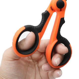 Phụ kiện câu cá thép không gỉ gồm kìm kéo đa năng, công cụ cắt dây PE và dụng cụ dụ cá chép