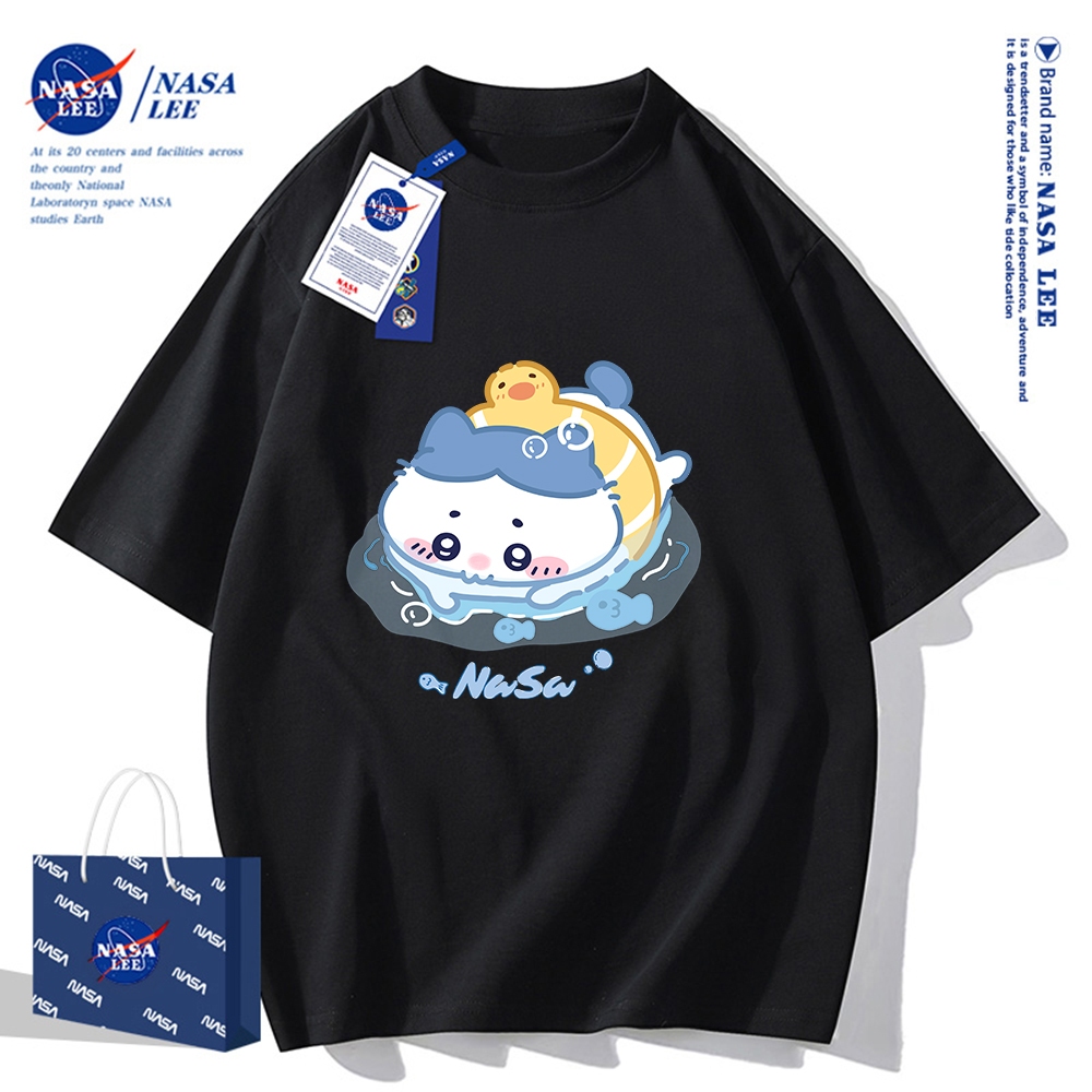 Nasa Khớp Ngắn Tay Nam Nữ Xu Hướng Thời Trang Mùa Hè 2026 Phong Cách Mới Rời Cặp Đôi Nửa Tay t1