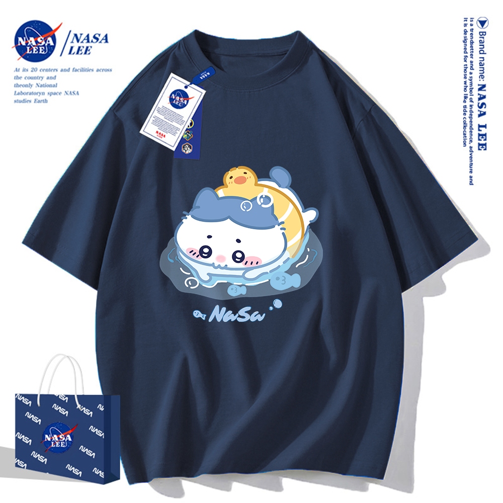 Nasa Khớp Ngắn Tay Nam Nữ Xu Hướng Thời Trang Mùa Hè 2026 Phong Cách Mới Rời Cặp Đôi Nửa Tay t1