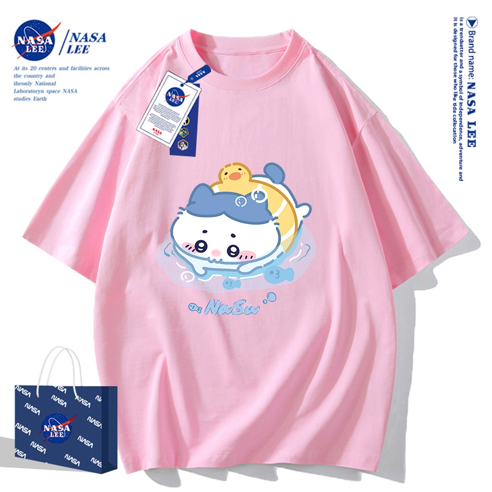 Nasa Khớp Ngắn Tay Nam Nữ Xu Hướng Thời Trang Mùa Hè 2026 Phong Cách Mới Rời Cặp Đôi Nửa Tay t1