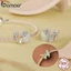 Bamoer 925 Sterling Sliver Charm Lá bạch quả Mặt dây chuyền Phụ kiện mùa thu Series cho vòng tay