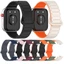 Dây đeo đồng hồ màu kép cho Huawei Watch Fit 3 4 4pro Dây đeo Đồng hồ thay thế dây đeo khóa từ tính