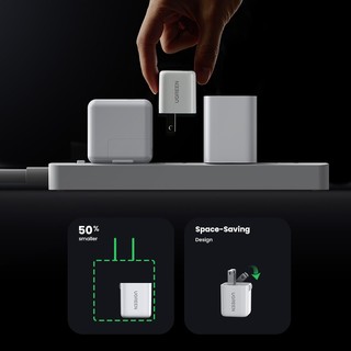 Củ sạc nhanh UGREEN 20W Type C PD Charger cho SAMSUNG S24 Ultra Xiaomi Power Delivery cho iPhone 15/16/17