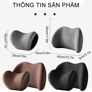 Bộ nhớ Cotton Cổ Ô Tô Tựa Đầu Gối Đa Năng Phụ Kiện Ô Tô Đệm Tự Động Đầu Ghế Hỗ Trợ Cổ Bảo Vệ Đa Năng Ô Tô Cổ SEAMETAL