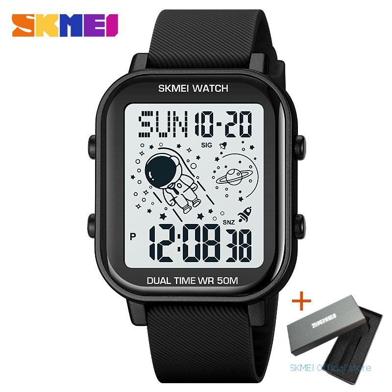 Skmei 1971 Đồng hồ thể thao kỹ thuật số thời trang Nam đếm ngược