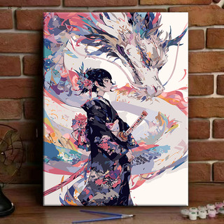 MOZI✨30 * 40cm / 40 * 50cm cô gái cổ xưa tranh tô màu theo số tranh số hóa tranh sơn dầu số hoá Cổ Cô Gái Số Tranh Sơn Dầu Tự Làm Tranh Handmade Tô Màu Tranh Làm Đầy Tranh Sơn Dầu Tranh Trang Trí Số Tranh