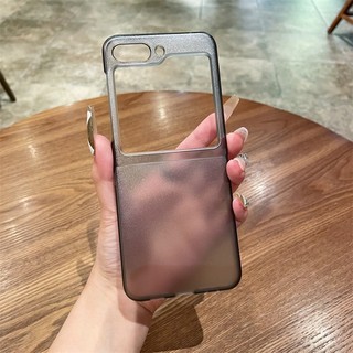 Ốp lưng siêu mỏng Samsung Galaxy Z Flip 6 Z Flip 5 Z Flip 4 Z Flip 3 Matte / Clear / black Vỏ PC cứng Vỏ chống trầy xước