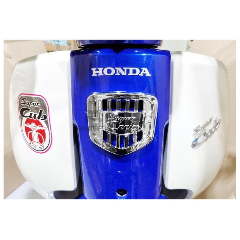 Thích Hợp Cho Xe HONDA SUPER CUB 110 50 SC110 SC50 Sửa Đổi Huy Hiệu Che Ngực Miếng Dán Trang Trí Đầu Ô Tô Miếng Dán Phía Trước Chùm Logo Miếng Dán