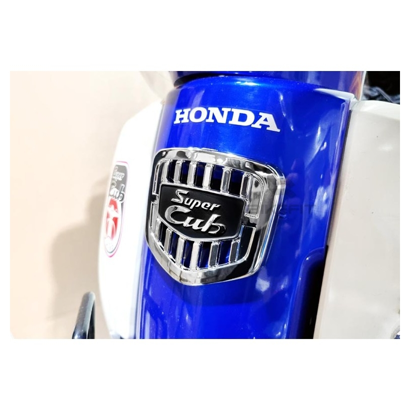 Thích Hợp Cho Xe HONDA SUPER CUB 110 50 SC110 SC50 Sửa Đổi Huy Hiệu Che Ngực Miếng Dán Trang Trí Đầu Ô Tô Miếng Dán Phía Trước Chùm Logo Miếng Dán