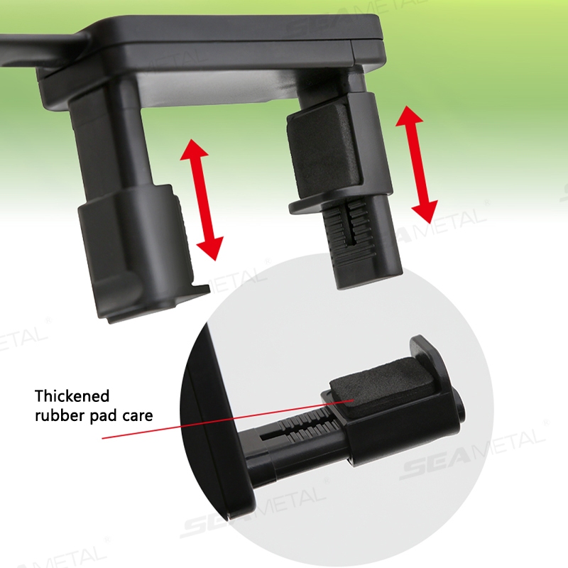 Kẹp gắn gương chiếu hậu nội thất ô tô SEAMETAL 360° Xoay Có Thể Điều Chỉnh Tự Động Quan Sát Ghế Sau Gương Phụ Trợ Màn Hình Bé