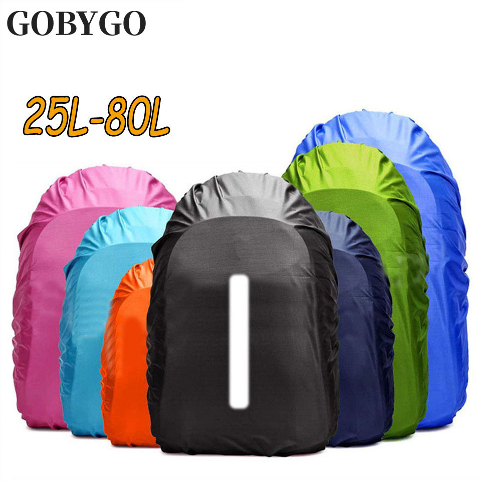 Bọc balo chống mưa GOBYGO 15-85l siêu nhẹ chống thấm nước du lịch tiện lợi