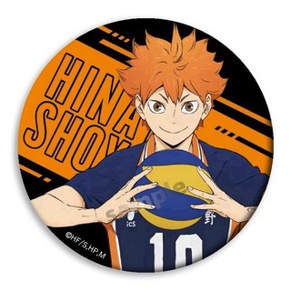 Anime Haikyuu!! Hinata kageyama Tendo Satori Ushijima Kenma Manga Huy Hiệu Nút Thổ Cẩm Chân Cosplay Bộ Sưu Tập Đồ Chơi Túi Trang Trí Quà Tặng