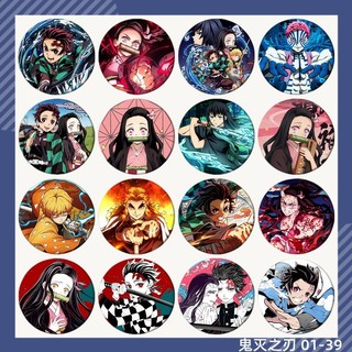 Anime Demon Slayer: Kimetsu no Yaiba Nezuko Kamado Tanjirou Inosuke Manga Huy Hiệu Nút Cài Áo Bộ Sưu Tập Cosplay Đồ Chơi Túi Trang Trí Quà Tặng