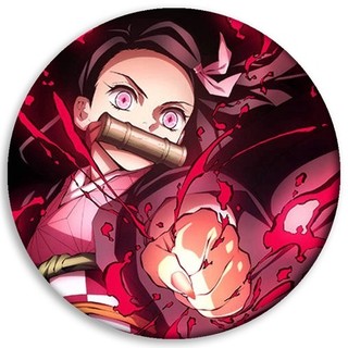 Anime Demon Slayer: Kimetsu no Yaiba Nezuko Kamado Tanjirou Inosuke Manga Huy Hiệu Nút Cài Áo Bộ Sưu Tập Cosplay Đồ Chơi Túi Trang Trí Quà Tặng