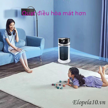 Quạt phun nước để bàn USB Gia đình Ký túc xá mini Điều hòa không khí im lặng Quạt phun sương mini - Quạt hơi nước để bàn cho máy điều hòa không khí làm mát siêu nhanh