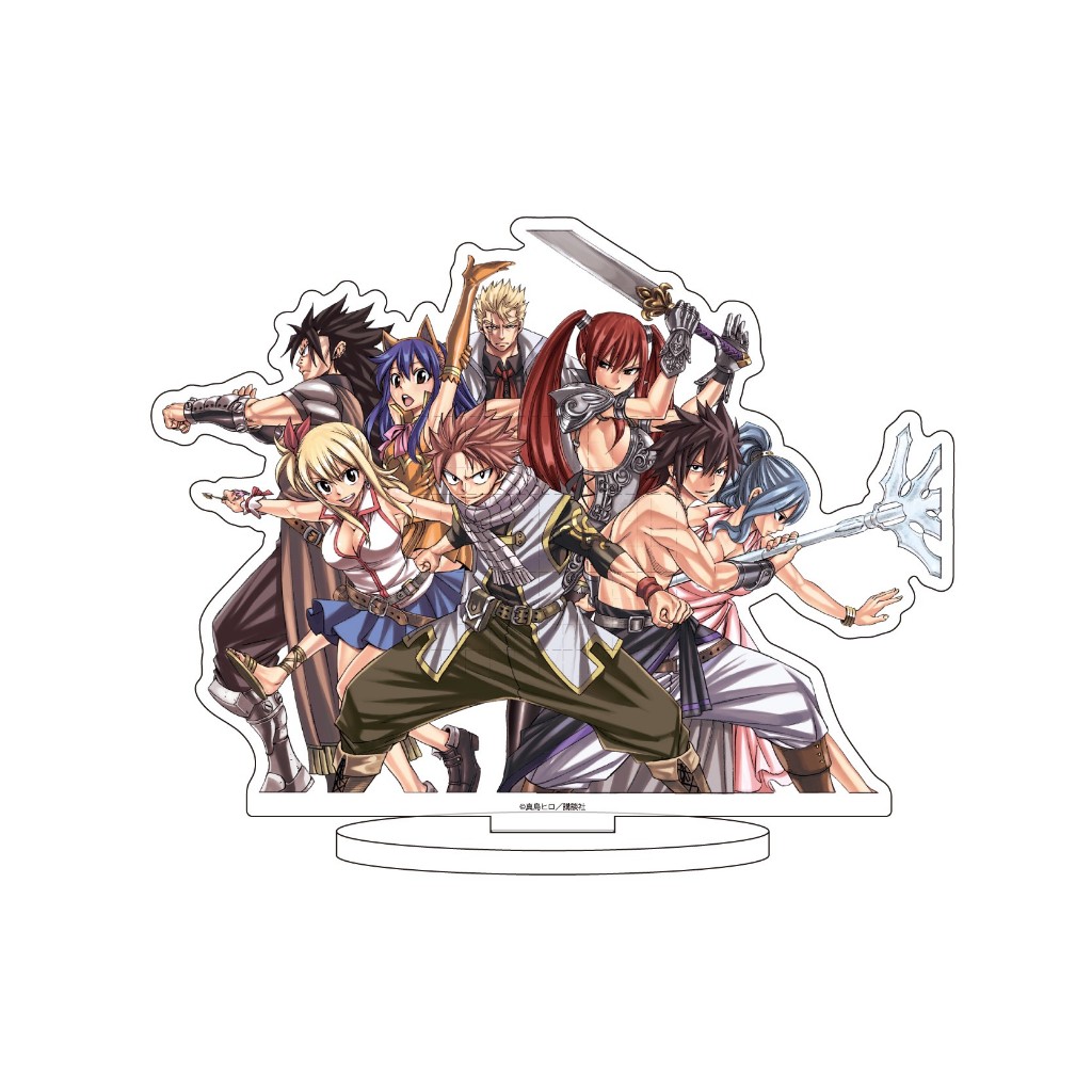 Fairy TAIL Anime Ngoại Vi Acrylic Đứng Nazudrallin Lucy Heartfilia Xám Fullbuster Cosplay Hình Búp Bê Trang Trí Phòng Ngủ Đồ Chơi Cho Gif
