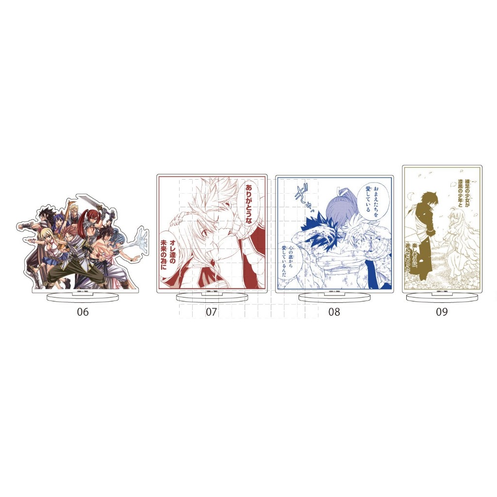 Fairy TAIL Anime Ngoại Vi Acrylic Đứng Nazudrallin Lucy Heartfilia Xám Fullbuster Cosplay Hình Búp Bê Trang Trí Phòng Ngủ Đồ Chơi Cho Gif