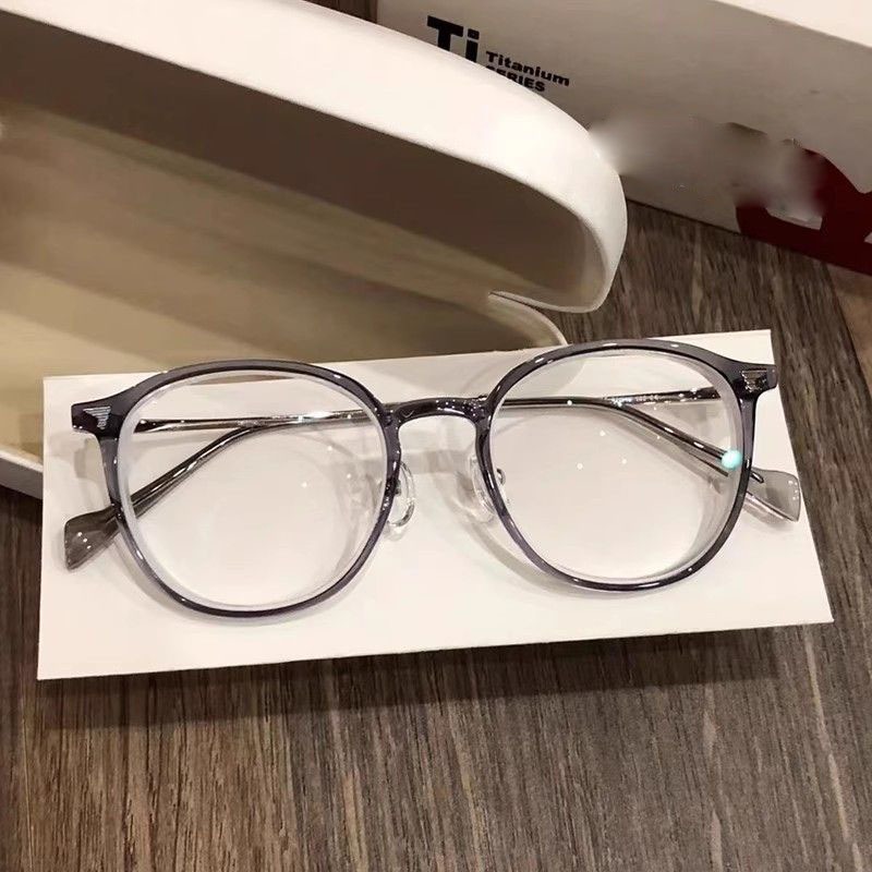 Kính bảo vệ bức xạ, -0.5 đến -4.25 độ,Thời trang, Kính mắt mèo, Nam nữ Kính cận thị chống ánh sáng xanh, Cận thị tùy chọn 1104